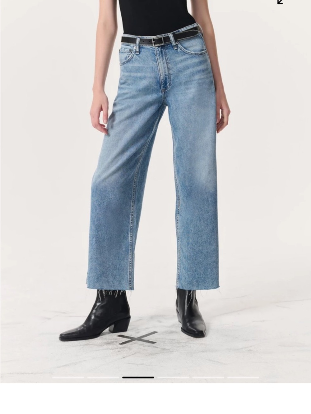 RAG&BONE ANDI ANKLE JEANS